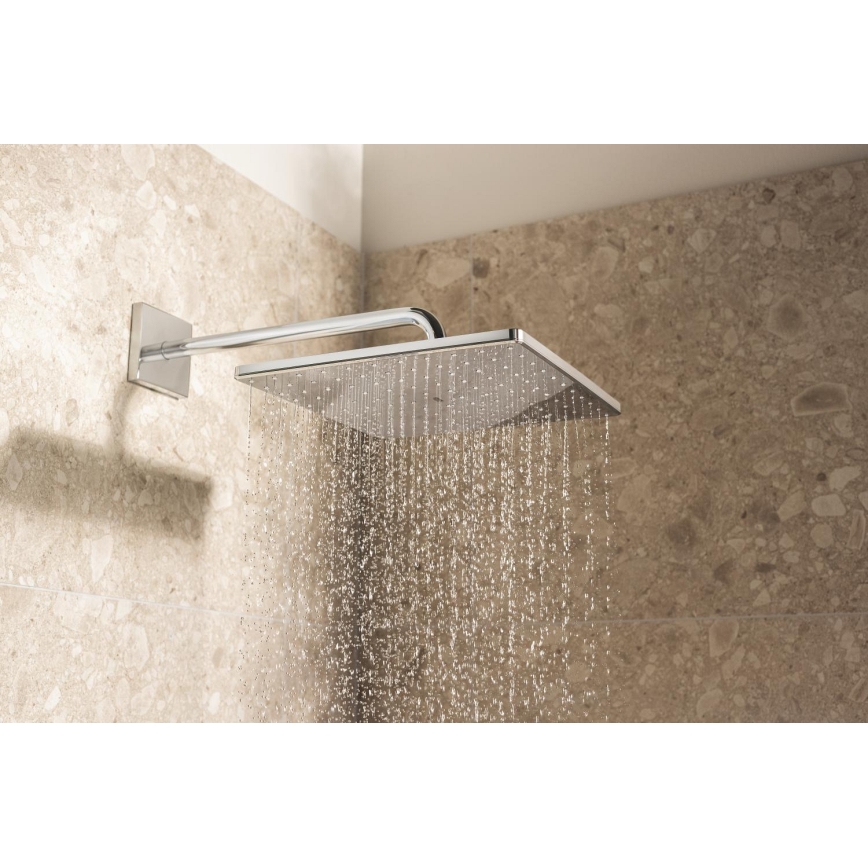 GROHE 34881000 - Système de douche encastré PRECISION 310 × 310 mm, chrome brillant