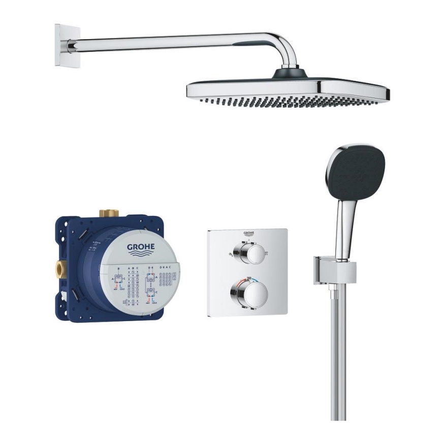 GROHE 34882000 - Douchesysteem PRECISION VITALIO COMFORT 250 glanzend chroom