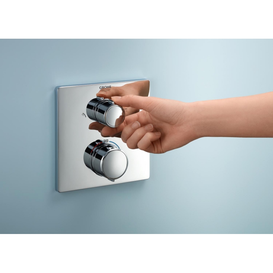 GROHE 34882000 - Douchesysteem PRECISION VITALIO COMFORT 250 glanzend chroom