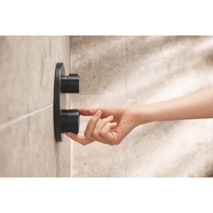 GROHE 348822430 - Doucheset PRECISION 250 × 250 mm zwart