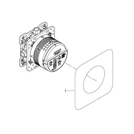 GROHE 35600000 - Universeel inbouwlichaam RAPIDO SMARTBOX DN 15