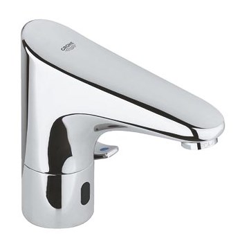 GROHE 36207001 - Elektronische wastafelkraan EUROPLUS E DN 15, glanzend chroom
