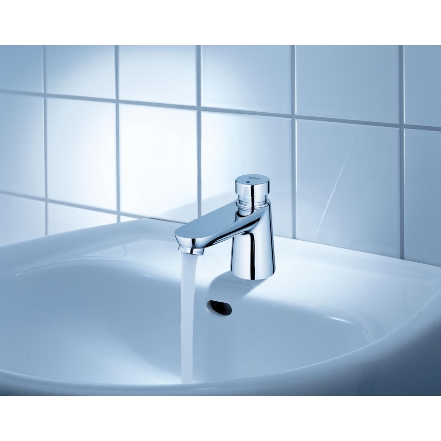 GROHE 36265000-Zelfsluitende staande kraan EUROECO COSMOPOLITAN T DN 15 chroom