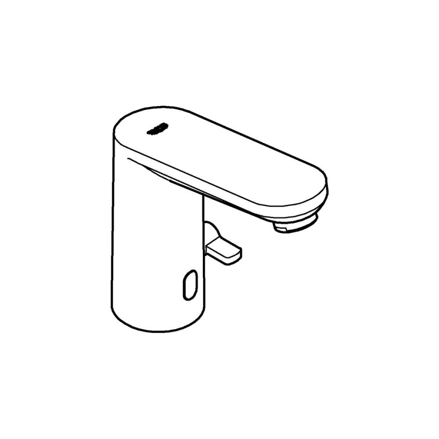 GROHE 36366002 - Elektronische wastafelkraan GET E glanzend chroom