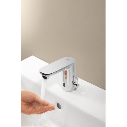 GROHE 36366002 - Mitigeur électronique pour lavabo GET E, chromé brillant