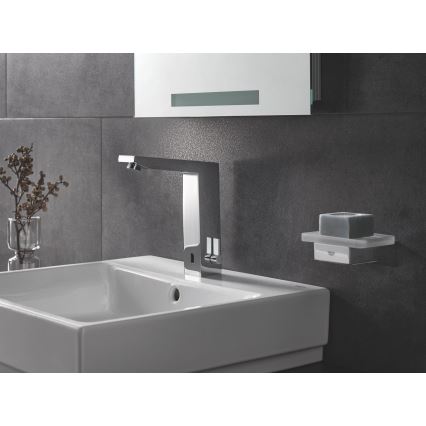 GROHE 36440000 - Infrarood elektronische wastafelkraan EUROCUBE E DN 15 chroom
