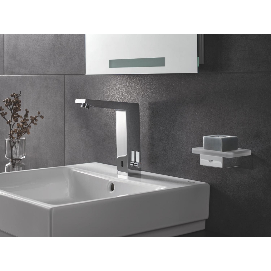 GROHE 36440000 - Infrarood elektronische wastafelkraan EUROCUBE E DN 15 chroom