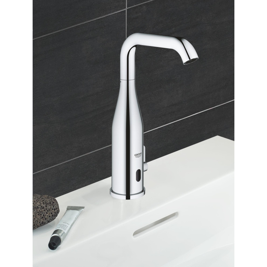 GROHE 36445000 - Infrarood elektronische wastafelmengkraan ESSENCE E glanzend chroom