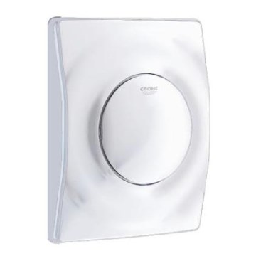 GROHE 37018SH0 - Plaque de commande SURF 116 × 144 mm blanche