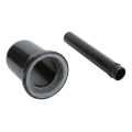 GROHE 37104K00 - Aanvoer- en afvoerset voor WC, zwart