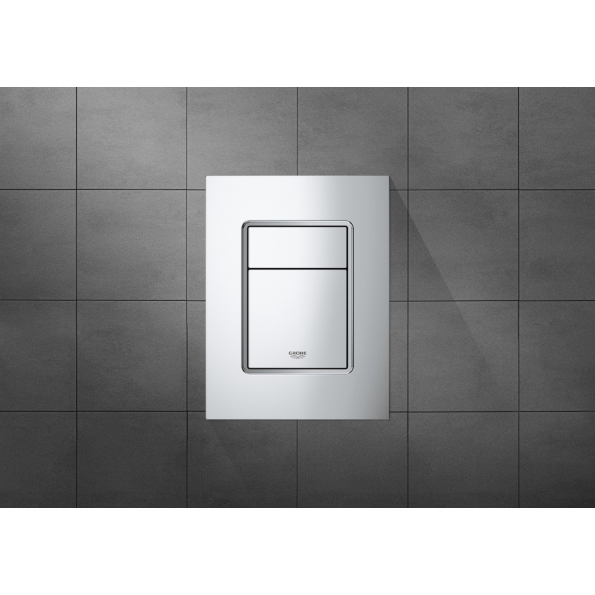 GROHE 37535000 - Bedieningsplaat SKATE COSMOPOLITAN S 130 × 172 mm chroom