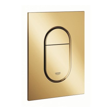 GROHE 37624GL0 - Bedieningsplaat ARENA COSMOPOLITAN S 130 × 172 mm goudkleurig