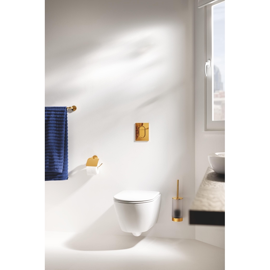 GROHE 37624GL0 - Bedieningsplaat ARENA COSMOPOLITAN S 130 × 172 mm goudkleurig