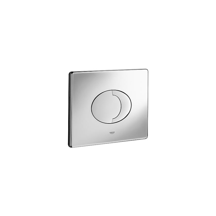 GROHE 38506000 - Bouton de chasse d'eau SKATE AIR 156 × 197 mm chromé brillant