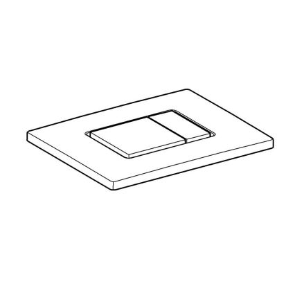 GROHE 38732DL0 - Bedieningsplaat SKATE COSMOPOLITAN 156 × 197 mm koperkleurig