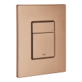 GROHE 38732DL0 - Plaque de commande SKATE COSMOPOLITAN 156 × 197 mm, finition cuivrée