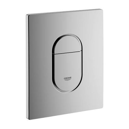 GROHE 38844000 - Plaque de commande de chasse ARENA COSMOPOLITAN 156 × 197 mm chrome