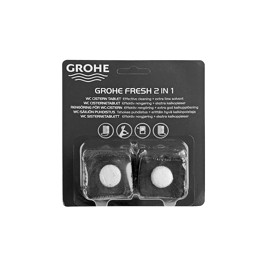 GROHE 38882000 - WC-tabletten FRESH gelschuim/wit