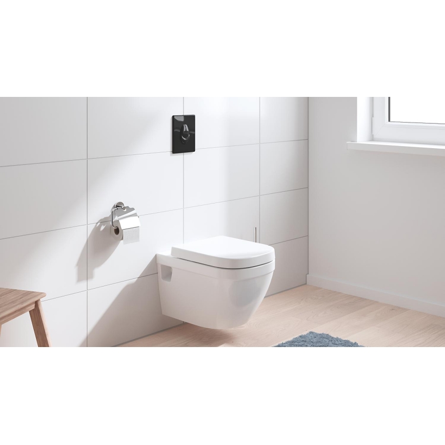 GROHE 38964KV0 - Plaque de déclenchement START 156 × 197 mm noire