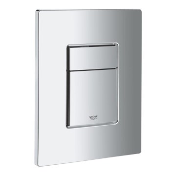 GROHE 38966000 - Bouton de commande EVEN 156 × 197 mm chrome brillant