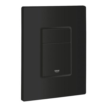 GROHE 389662430 - Plaque de commande de chasse d'eau EVEN 156 × 197 mm noire