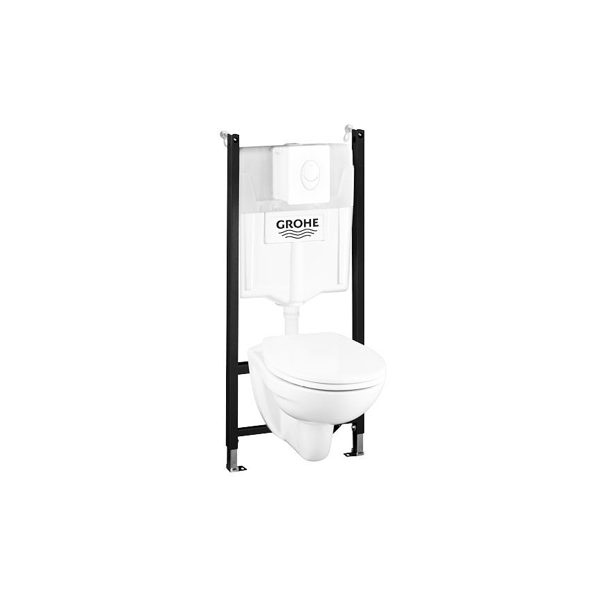 GROHE 39116000 - Ensemble 4 en 1 avec céramique SOLIDO COMPACT 1,13 m
