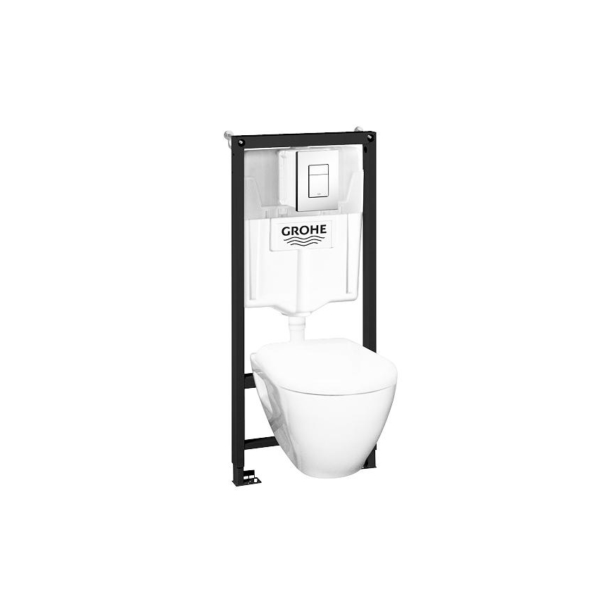 GROHE 39186000 - Set voor voorwandmontage SOLIDO 1,13 m wit