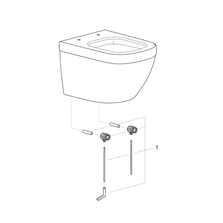 GROHE 39206000 - WC suspendu EURO CERAMIC 49 cm céramique/blanc