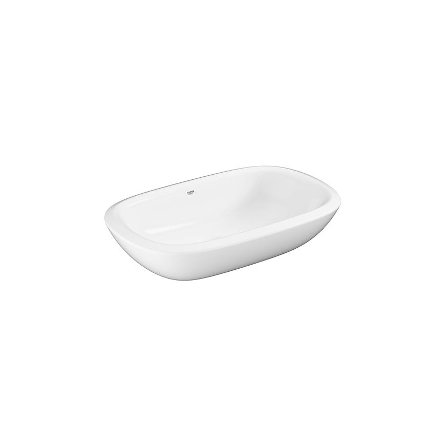 GROHE 39216000 - Lavabo à poser EUROSTYLE 500 × 380 mm en céramique, blanc