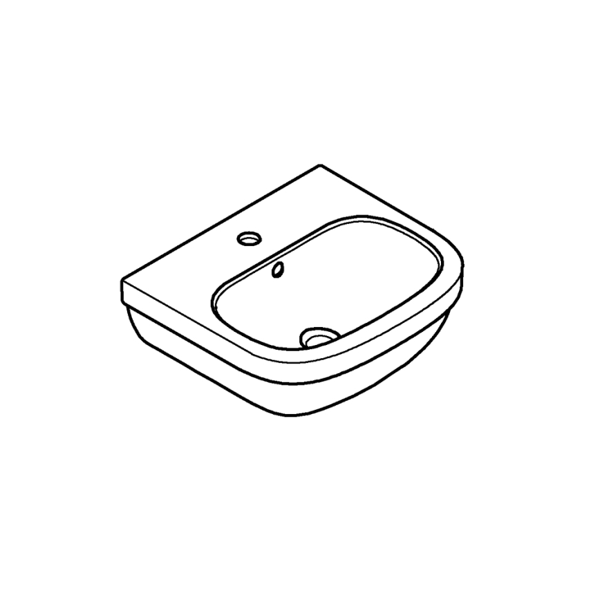 GROHE 39324000 - Lavabo EURO CERAMIC 450 × 400 mm céramique/blanc
