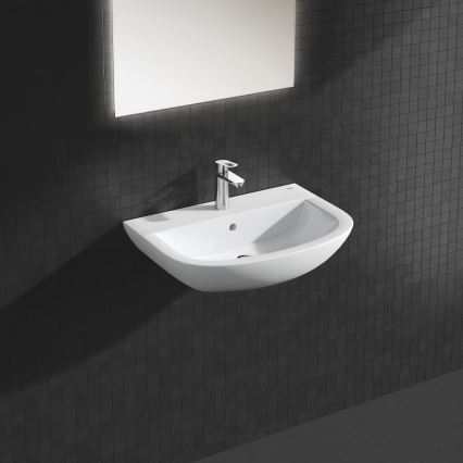 GROHE 39420000 - Wandgemonteerde wastafel EURO CERAMIC 646 × 468 mm keramiek/wit