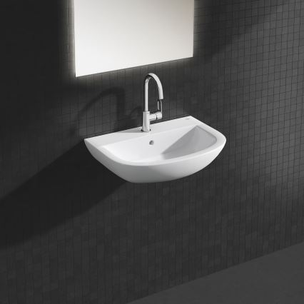GROHE 39421000 - Lavabo mural suspendu BAU CERAMIC 609 × 442 mm céramique/blanc