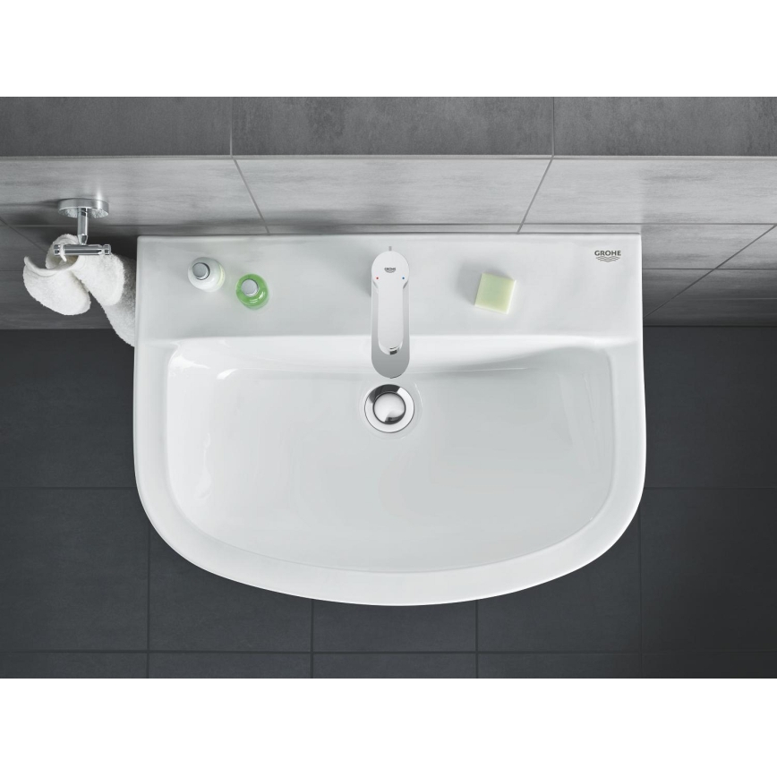 GROHE 39421000 - Lavabo mural suspendu BAU CERAMIC 609 × 442 mm céramique/blanc