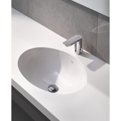 GROHE 39423000 - BAU CERAMIC inbouwwastafel 560 × 420 mm keramiek/wit