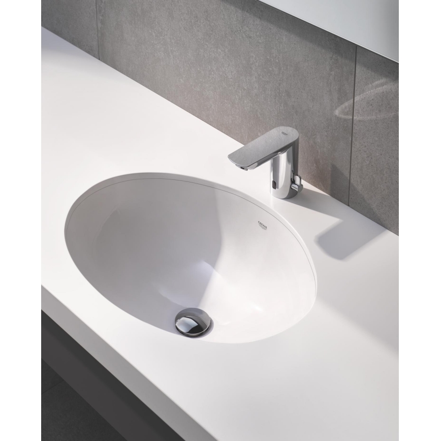 GROHE 39423000 - BAU CERAMIC inbouwwastafel 560 × 420 mm keramiek/wit