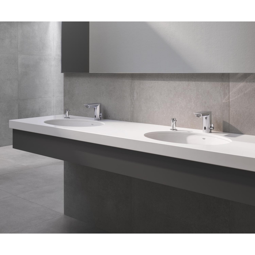 GROHE 39423000 - BAU CERAMIC inbouwwastafel 560 × 420 mm keramiek/wit