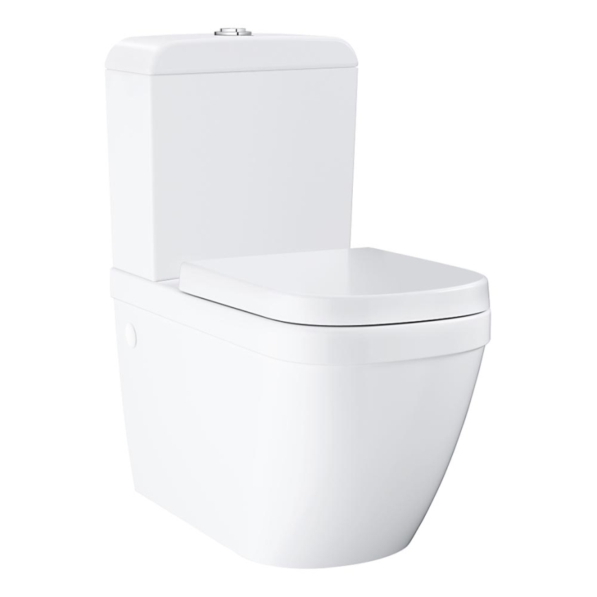 GROHE 39462000 - Ensemble WC EURO CERAMIC 67,5 x 37,4 x 77,4 cm, céramique/blanc
