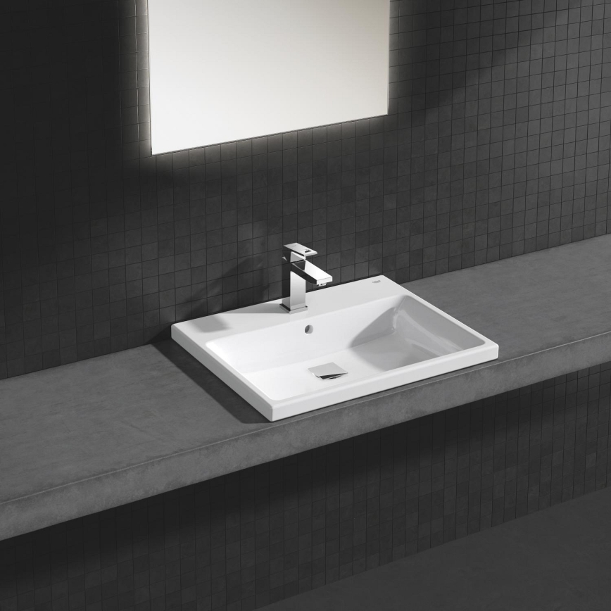 GROHE 3947900H - Lavabo CUBE CERAMIC 600 × 490 mm céramique/blanc