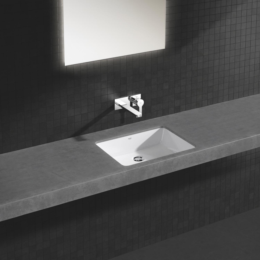 GROHE 3948000H - Wastafel CUBE CERAMIC 492 × 370 mm keramiek/wit