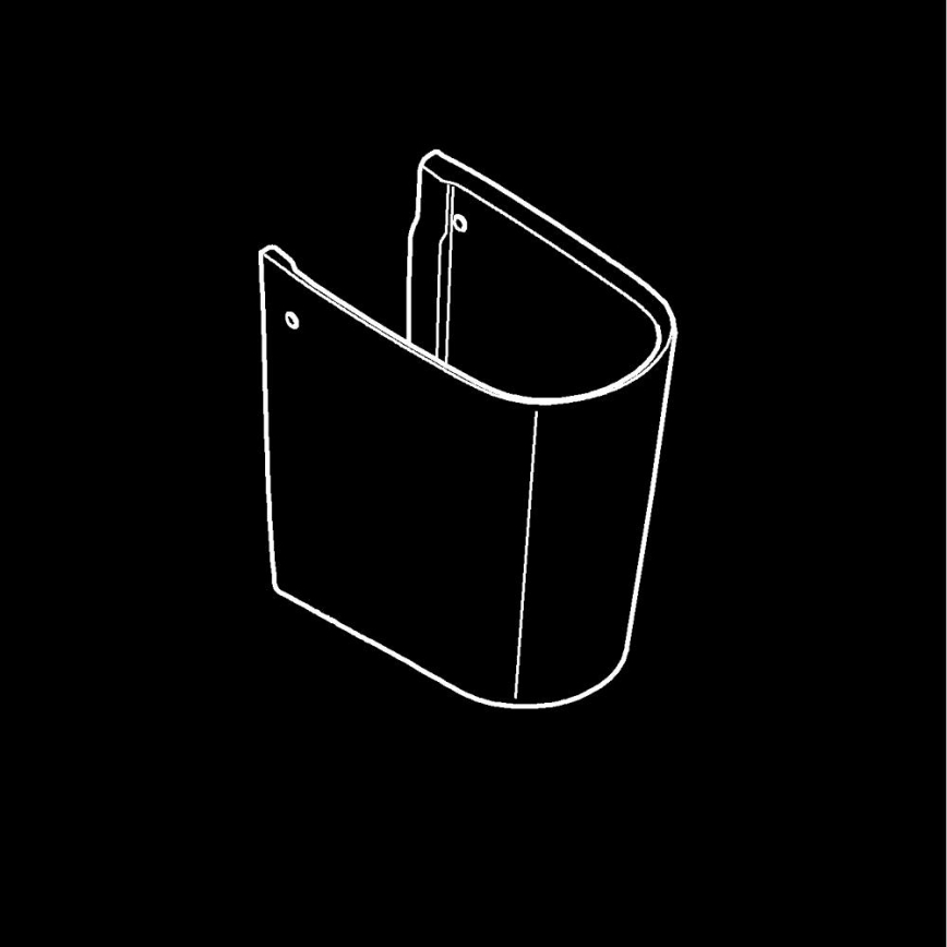 GROHE 39570000 - Demi-colonne ESSENCE 320 × 319 mm céramique/blanc