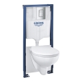 GROHE 39586000 - Ensemble 5 en 1 SOLIDO 1,13 m céramique/blanc