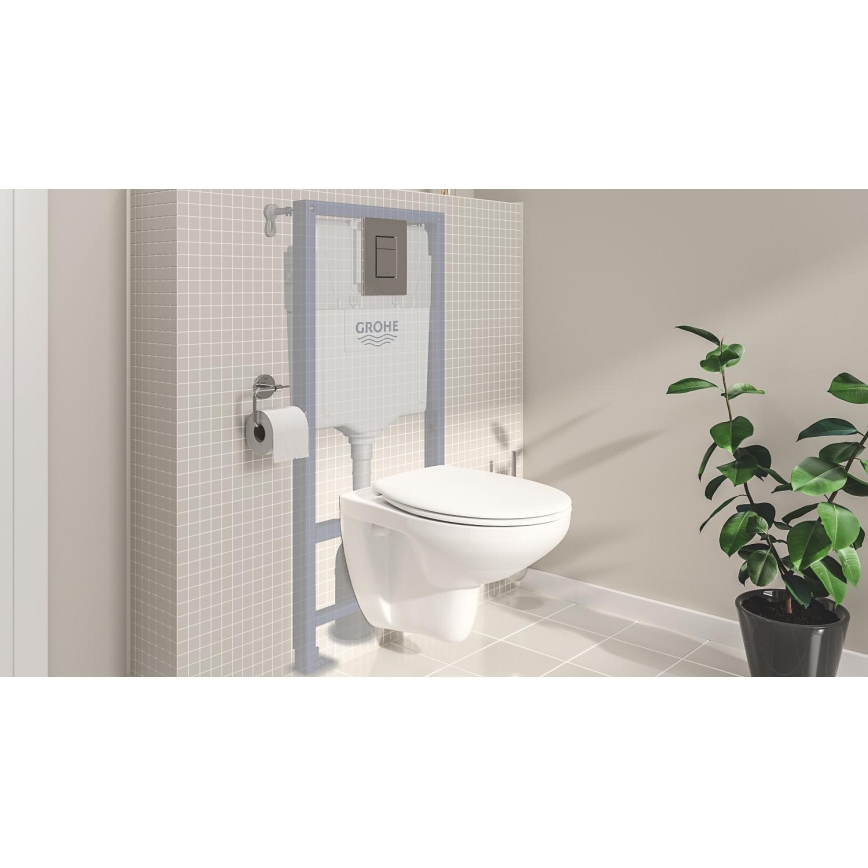 GROHE 39586000 - Ensemble 5 en 1 SOLIDO 1,13 m céramique/blanc