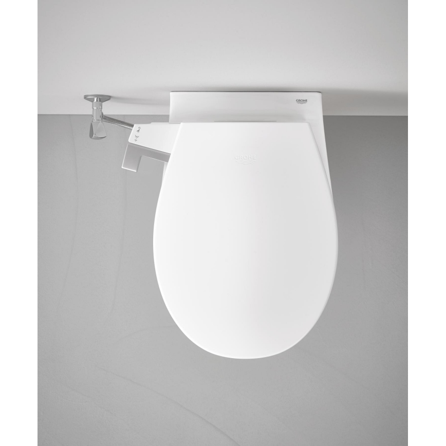 GROHE 39648SH0 - Siège de bidet manuel BAU CERAMIC blanc Duro