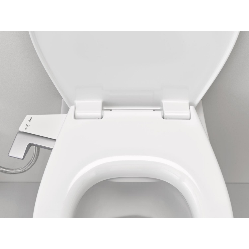 GROHE 39648SH0 - Siège de bidet manuel BAU CERAMIC blanc Duro