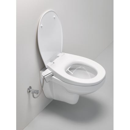 GROHE 39648SH0 - Siège de bidet manuel BAU CERAMIC blanc Duro
