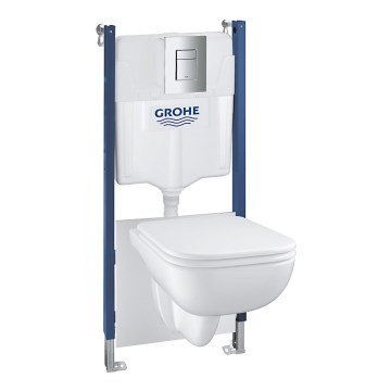GROHE 39816000 - Ensemble pour WC SOLIDO COMPACT 1,13 m céramique/blanc