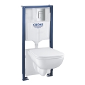 GROHE 39817000 - Ensemble pour WC SOLIDO 1,13 m céramique/blanc