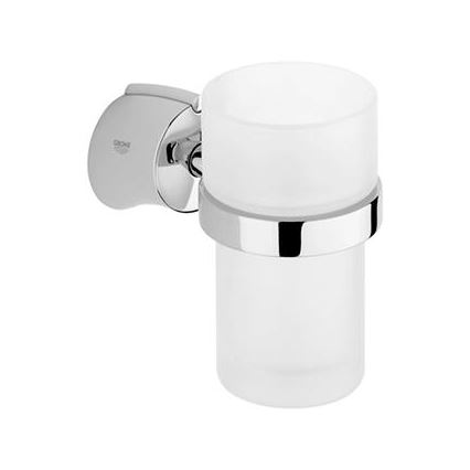 GROHE 40254000 - Glazen beker ALLURE, satijnen afwerking