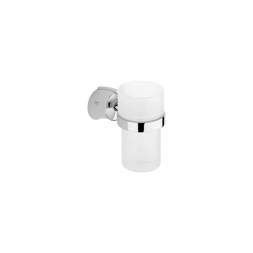 GROHE 40254000 - Glazen beker ALLURE, satijnen afwerking