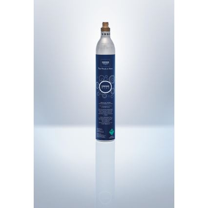 GROHE 40422000 - Cartouche CO2 425 g pour GROHE BLUE (4 pièces) en inox